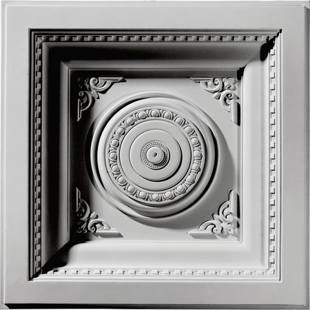 EKENA MILLWORK 24"W x 24"H x 2 7/8"P Royal Ceiling Tile CT24X24RO